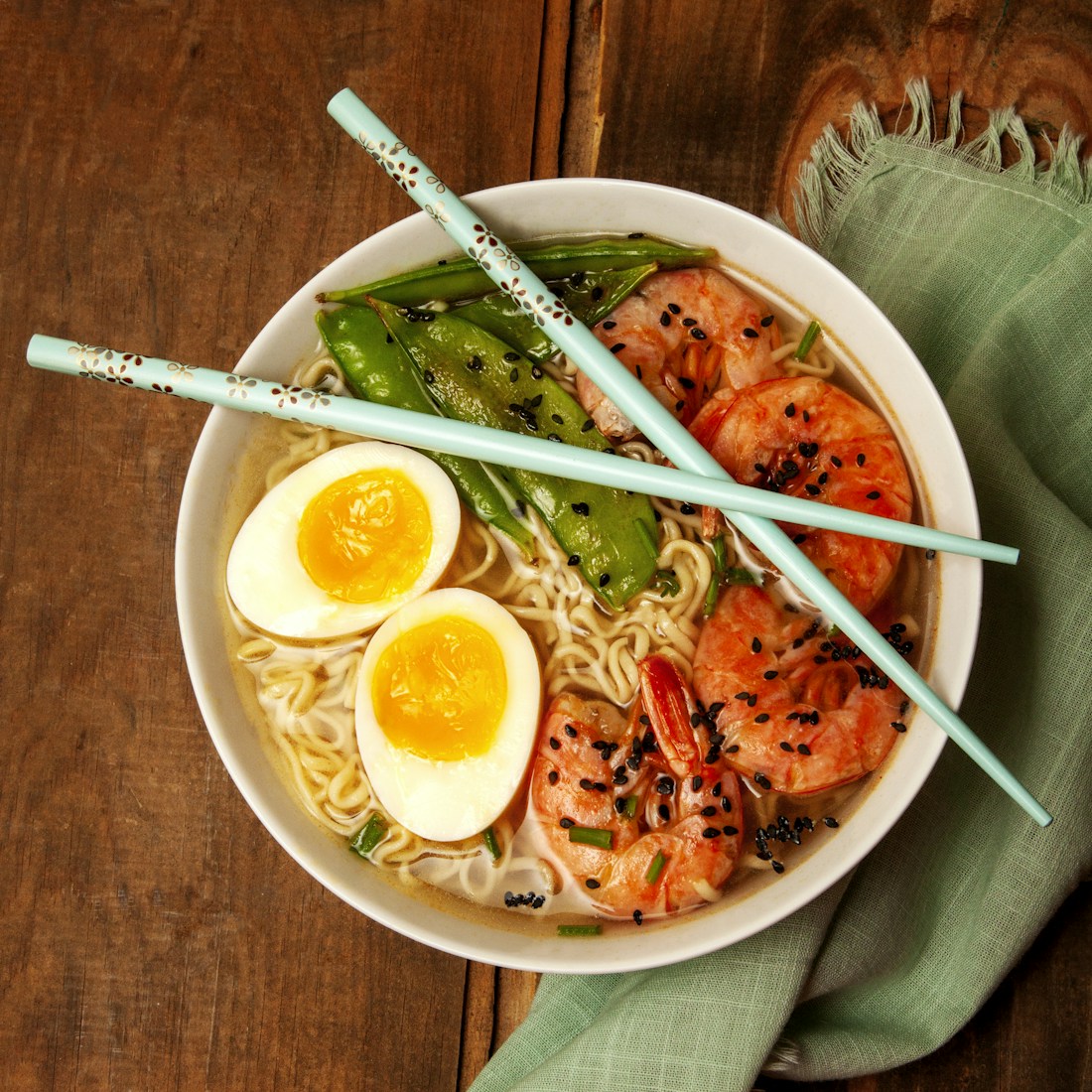 Illustrative photograph of ramen; not the featured dish or product.
